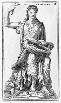 Statue of Domizia in Palazzo Giustiniani