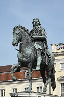 Statue of Frederic the Great at the Charlottenburg Palace in Berlin