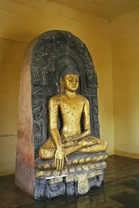 Statue of Gautam Buddha in Mathakura shrine