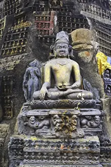 Statue of Gautam Buddha, UNESCO World Heritage Mahabodhi temple