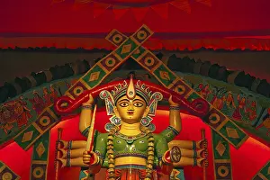 Statue of goddess durga at kolkata