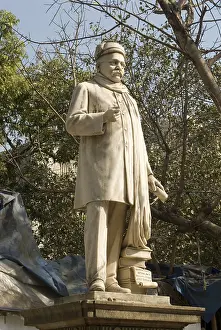 Statue of Gopal Krishna Gokhale patriot and statesman