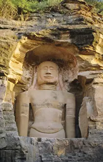 Statue gwalior fort at madhya pradesh India, Asia