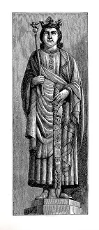 Statue of King Alfonso X of Castile