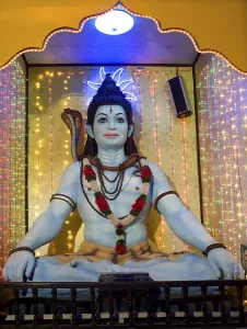 Statue of lord shiva at pune, Maharashtra, India