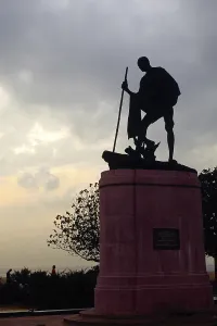Statue of Mahatma Gandhi, Marina beach