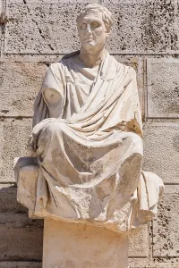 Statue of Menander, Acropolis, Athens, Greece
