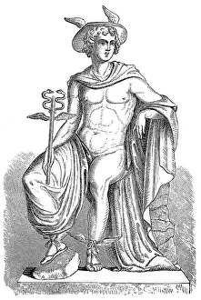 Statue of Mercury or Hermes