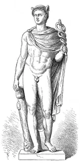 Statue of Mercury or Hermes