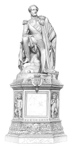 Statue to Prince Ferdinand Philippe of Orleans