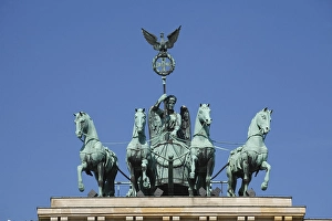 Statue Quadriga on the Brandenburger Tor