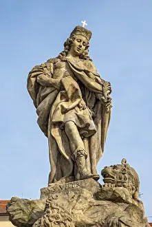 Statue of st. Vitus, Charles Bridge