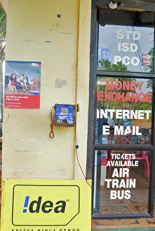 STD ISD PCO money exchange internet email air train bus tickets store and phone