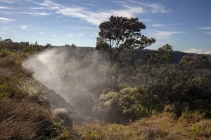 Steam Vents, volcanic fumes, Kilauea Volcano