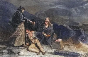 Steel engraving by G. Presbury after a drawing by A