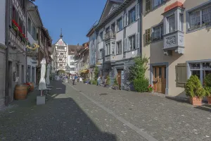 Stein am Rhein, historic old town