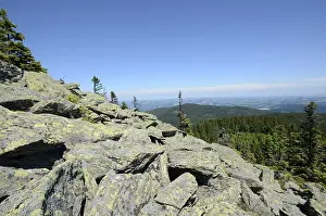 Steinerne Stiege rocks, Wechsel mountain
