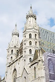 The Stephansdom cathedral in vienna