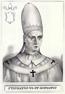 Stephen V (VI) (died 14 September 891 in Rome) was pope from 885 until his death