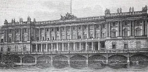 The stock exchange of Berlin, 1880