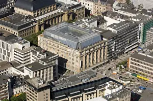 Stock exchange and city center