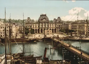 Stock Exchange and Docks, Le Havre