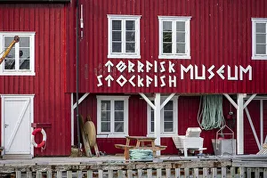 Stockfish Museu, Traditional red stilt house