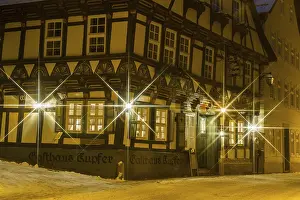 Stolberg Harz by night