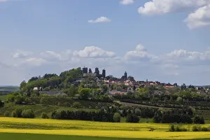 Stolpen Castle, which in its history was converted from a hilltop castle to a palace and later used as a fortress