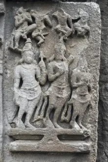 Stone carving in Iyeshwareshware Shiva temple