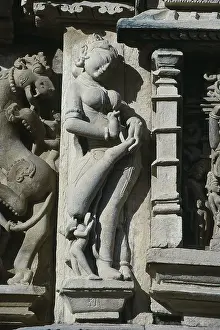 Stone carving on Parshvanatha Temple