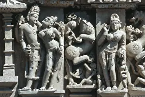 Stone carving on Parshvanatha Temple