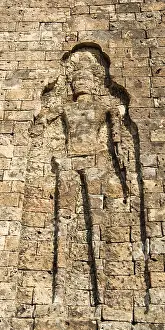 Stone carving, Pre Rup temple, Angkor