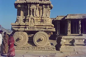 Stone chariot, vittala temple, hampi