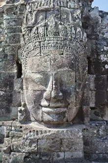 Stone face of Avalokiteshvara, Bayon temple