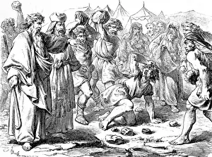 Stoning of the blasphemer, God