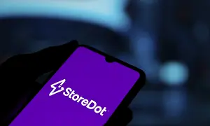 storedot logo is displayed on smartphone