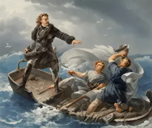 Storm at the Lake Ladoga, Peter the Great