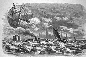 The Storm Surge near Hamburg on 22 December 1894