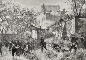 Storming of the Geissburg on 4 August 1870