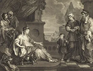 Story of the Prophet Moses, Moses is brought to Pharaoh's daughter