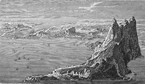 The Strait of Gibraltar in 1880