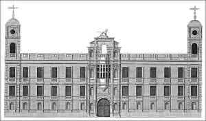 The Strand front of Northumberland House