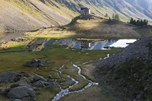 Stream at the Rifugio Migliorero refuge
