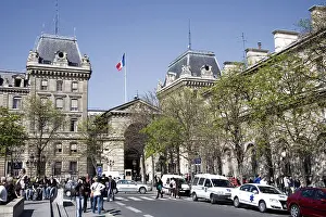 Street scene, old French architecture