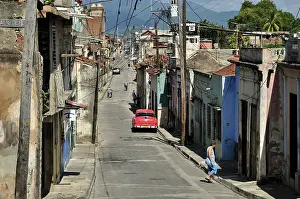 Street scene in Santiago de Cuba