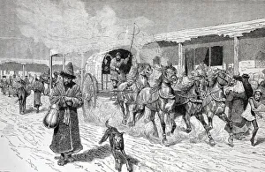 Street scene in Yarkand, Yarkant