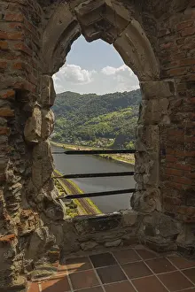 Strekov Castle (German: Schreckenstein) is perched atop a cliff above the River Elbe