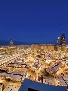 The Striezelmarkt, which has been held since 1434