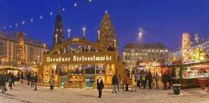 The Striezelmarkt, which has been held since 1434